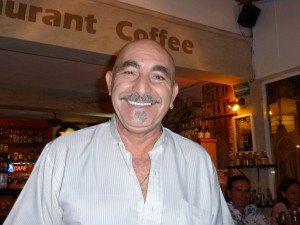 Pino, the owner of Al Bar Della Sport
