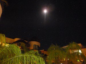 Full moon over Porto Playa 