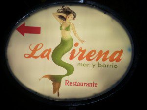 La Sirena Sign